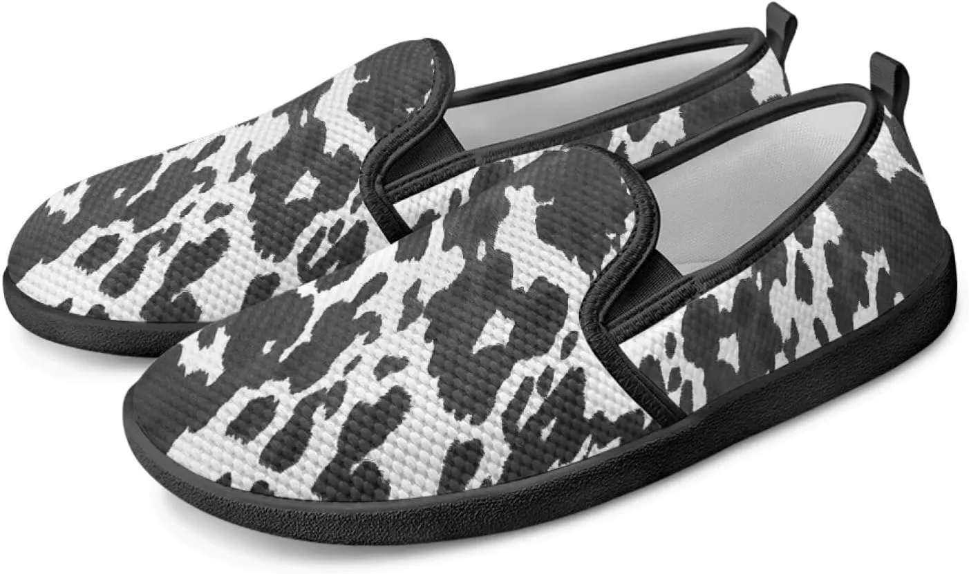 Women's Slip On Shoes Casual Breathable Mesh Flats Sneakers Fashion Low Top Soft Loafers for Tennis Work
