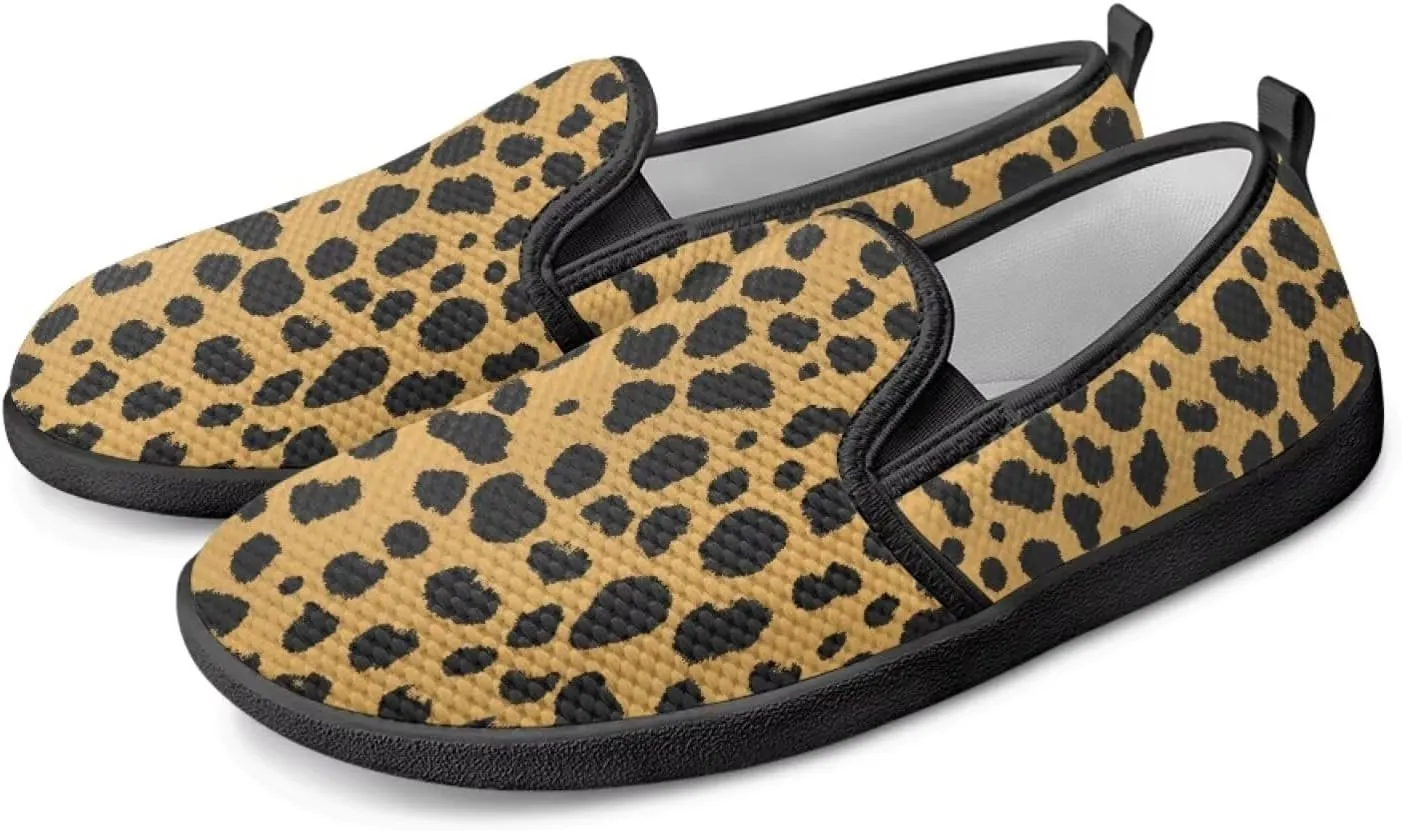 Women's Slip On Shoes Casual Breathable Mesh Flats Sneakers Fashion Low Top Soft Loafers for Tennis Work