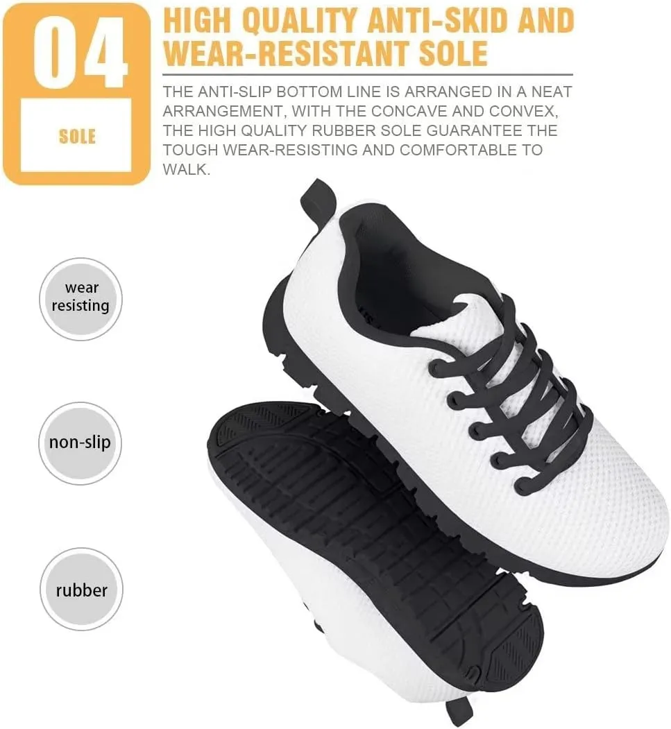 Xoenoiee Kids Shoes Running Shoes Boys Girls Sport Sneakers School Hiking Shoes Lace up Fashion Trainers