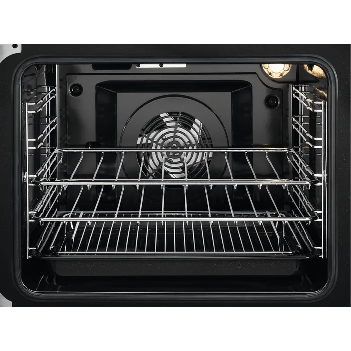 Zanussi ZCV66050XA Ceramic Electric Cooker with Double Oven Stainless Steel